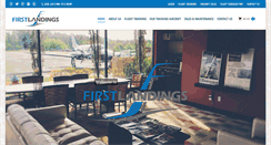 Desktop Screenshot of firstlandings.com
